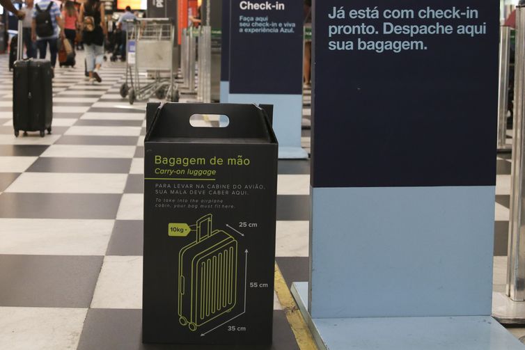 Senado aprova gratuidade para bagagem de mão em vôos 